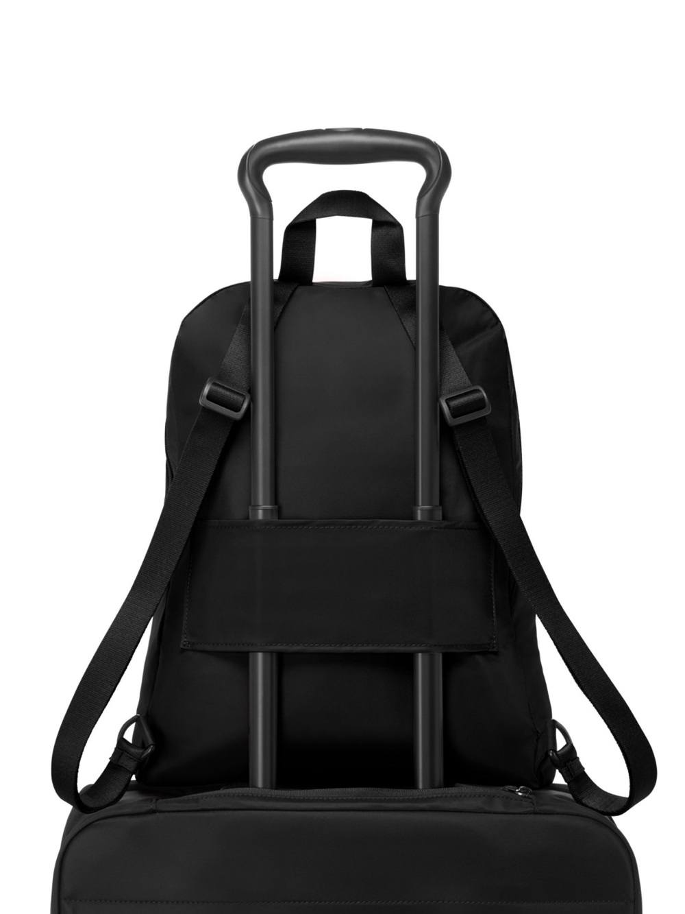 Tumi Voyaguer Black/Gold Just In Case Packable Backpack with Storage Pouch - Picture 10 of 10